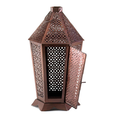 Byzantine Pewter Lantern - crazydecor