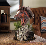 Driftwood Stallion Sculpture - crazydecor