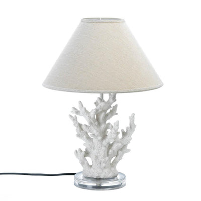 White Coral Table Lamp - DreamyDecor