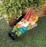 Solar-Powered Sleepy Gnome - crazydecor