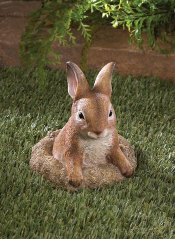 Curious Bunny Garden Decor - crazydecor