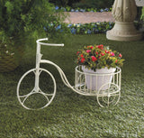 White Tricycle Planter - DreamyDecor