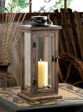 Perfect Lodge Wooden Lantern - crazydecor