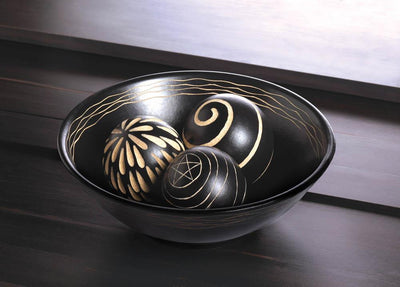 Artisan Deco Bowl & Balls - crazydecor