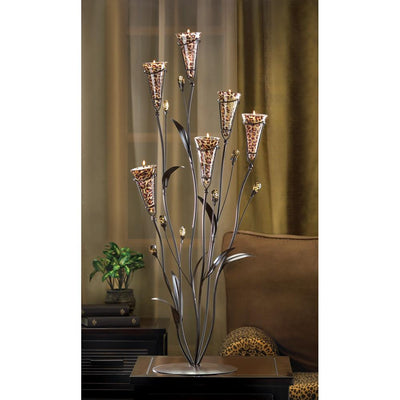 Leopard Lily Blossom Candle Tree - crazydecor