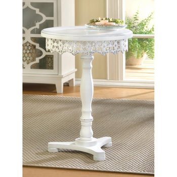 Flourish Pedestal Table - crazydecor