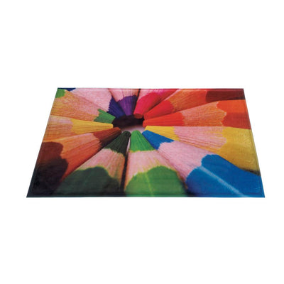 Color Pencils Floor Mat - crazydecor