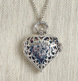 Heart Timepiece Necklace - crazydecor