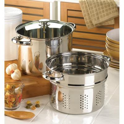 Stainless Steel Pasta Cooker Set - crazydecor