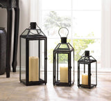 Midtown Medium Black Lantern - crazydecor