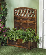 Trellis Planter Box - crazydecor