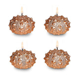 Copper Sea Urchin Candle Set - crazydecor