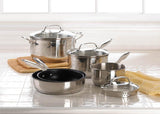 8 Pc. Stainless Steel Cookware Set - crazydecor