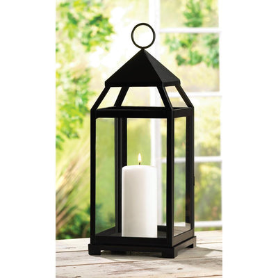 Large Contemporary Candle Lantern - crazydecor