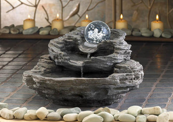 Rock Design Desk Fountain - crazydecor