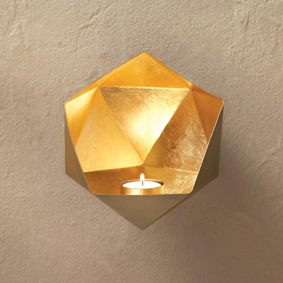 Gold Geometric Wall Sconce - crazydecor