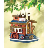 Riverboat Queen Bird House - crazydecor