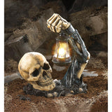 Sinister Skull With Lantern - crazydecor