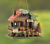 Woodland Cabin Birdhouse - DreamyDecor