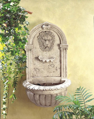 Lion Head Wall Fountain - crazydecor