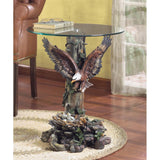 Eagle Glass Top Table - crazydecor