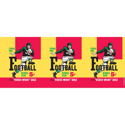 Topps Retro Football Gum Wrapper 1959 Lamp - crazydecor