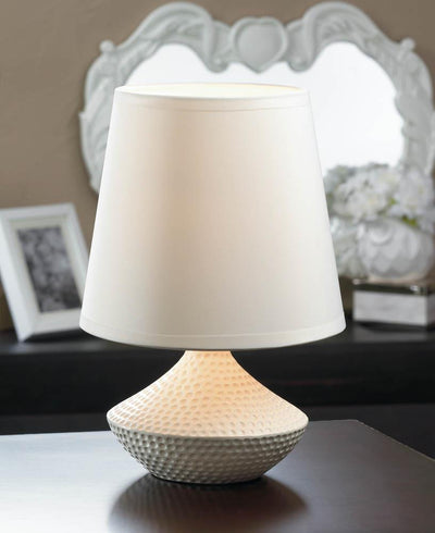 White Table Lamp - DreamyDecor