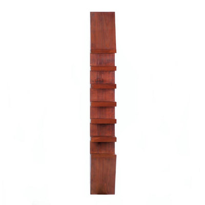 Sleek Wooden Wine Wall Rack - crazydecor