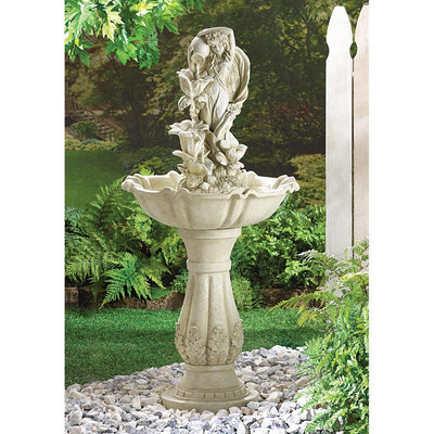 Fairy Maid Fountain - crazydecor