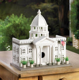 White House Birdhouse - DreamyDecor