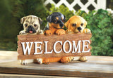 Puppy Dog Welcome Plaque - crazydecor