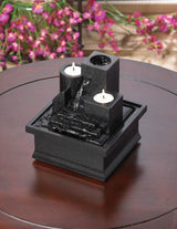 Temple Steps Tabletop Fountain - crazydecor