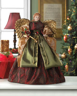 Christmas Angel Doll Tree Topper - crazydecor