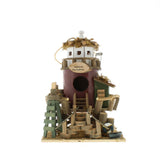 Island Paradise Wood Bird House - crazydecor