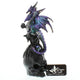 Mystical Jeweled Dragon Skull Figurine - crazydecor