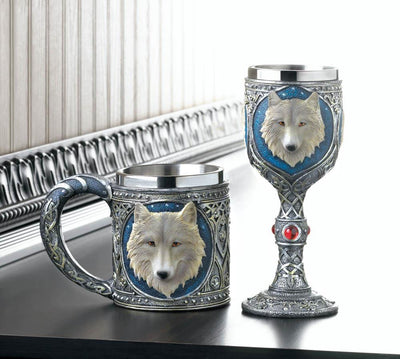 Timber Wolf Goblet - crazydecor