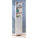 Nantucket Tall Storage Cabinet - crazydecor