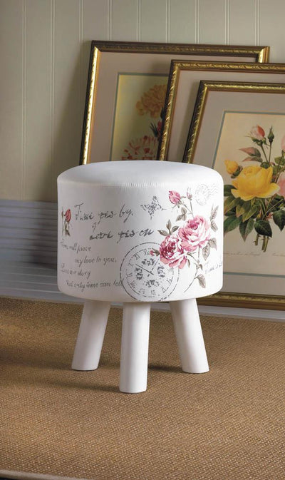 Butterfly Post Foot Stool - crazydecor