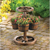 Wagon Wheel Planter - DreamyDecor