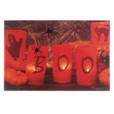 Boo Halloween LED Wall Art - crazydecor