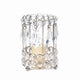 Large Crystal Drop Candle Holder - crazydecor