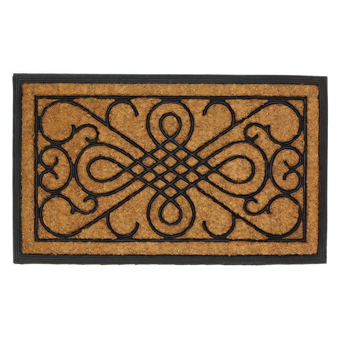 Scrollwork Design Entry Mat - crazydecor