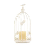 Ivory Birdcage Candle Display - crazydecor