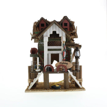 Fishing Pier Birdhouse - crazydecor