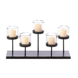 Staggered Pedestal Candle Holder - crazydecor