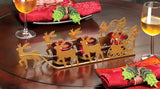 Shimmering Sleigh Candle Holder - crazydecor