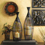 Wire Candle Holder Vase (L) - DreamyDecor