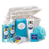 Blueberry & Sunflower Spa Basket - crazydecor