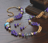 Regal Orhchid Jewelry Set - crazydecor