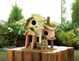 Hummingbird Hut Birdhouse - crazydecor